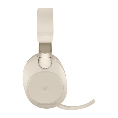 Słuchawki nauszne bezprewodowe Jabra Evolve2 85 MS Stereo Link380a, beige