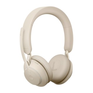 Słuchawki nauszne bezprzewodowe Jabra Evolve2 65 UC Stereo Link380c, beige
