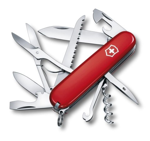 Victorinox Huntsman Nóż wielofunkcyjny Czerwony