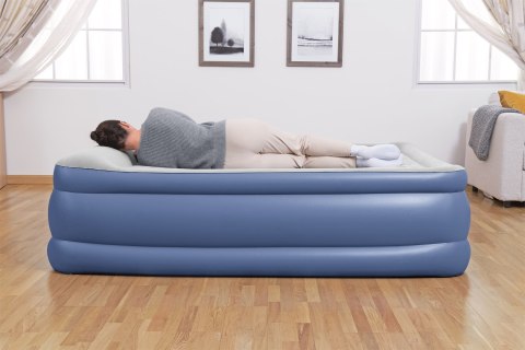 Dmuchany materac Podwójny Bestway 67614 / 23 Niebieski Biały Unisex