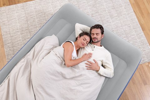 Dmuchany materac Podwójny Bestway 67614 / 23 Niebieski Biały Unisex