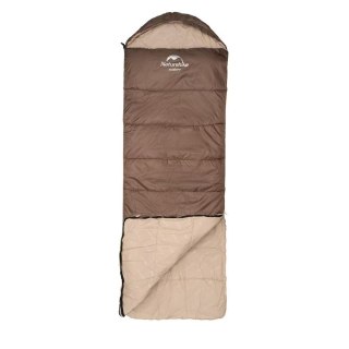 Naturehike Śpiwór turystyczny U350S NH20MSD07 - COFFEE - prawy