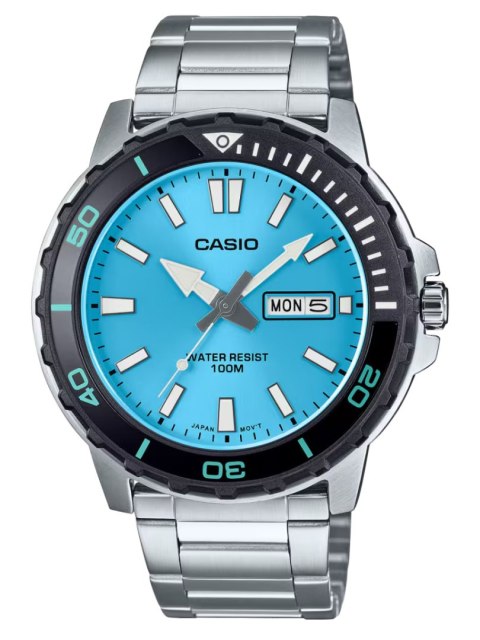 Zegarek Męski Casio MTD-125D-2A3 + BOX WR100