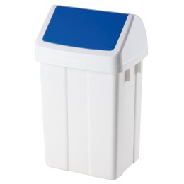 Kosz pojemnik na śmieci do segregacji odpadów - niebieski 25L MEVA