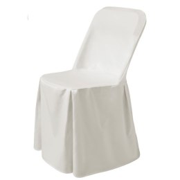 Pokrowiec nakrycie na krzesło Excellent tkanina Poly-Jersey biały - Hendi 813096 Hendi