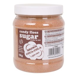 Kolorowy cukier do waty cukrowej brązowy o smaku coca-coli 1kg GSG24