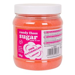 Kolorowy cukier do waty cukrowej różowy o smaku arbuzowym 1kg GSG24
