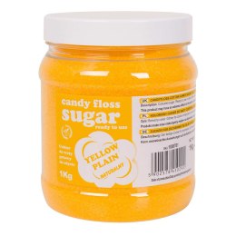 Kolorowy cukier do waty cukrowej żółty naturalny smak waty cukrowej 1kg GSG24