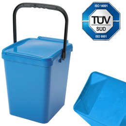 Kosz pojemnik do segregacji sortowania śmieci i odpadków - niebieski Urba 21L Sartori Ambiente