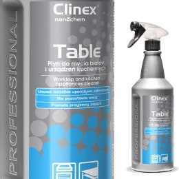 Płyn do mycia blatów mebli i urządzeń kuchennych CLINEX Table 1L Clinex