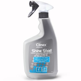 Preparat do czyszczenia i nabłyszczania mebli i urządzeń ze stali nierdzewnej CLINEX Shine Steel 650ML Clinex