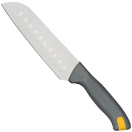 Nóż szefa kuchni Santoku ze szlifem kulowym dł. 180 mm HACCP GASTRO - Hendi 840481 Pirge
