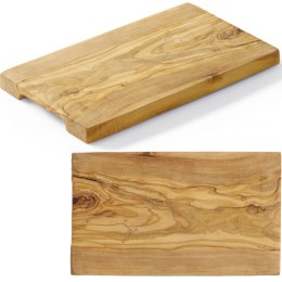 Deska do serwowania z drewna oliwnego prostokątna 250 x 150 x 18 mm - Hendi 505168 Hendi