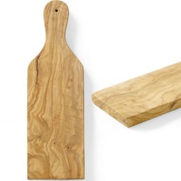 Deska do serwowania z drewna oliwnego z uchwytem 350 x 120 x 18 mm - Hendi 505243 Hendi