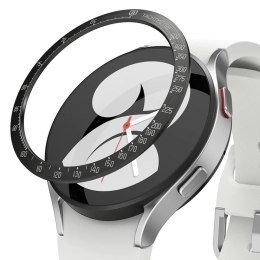 Ramka koperta pierścień ochronny Galaxy Watch 4 / 5 40mm Bezel Styling stal nierdzewna czarny Ringke