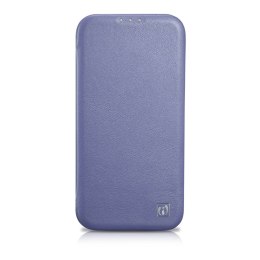 Skórzane etui iPhone 14 Pro z klapką magnetyczne MagSafe CE Premium Leather jasno fioletowy ICARER