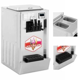 Maszyna automat do lodów włoskich 1550 W 23 l/h - 3 smaki Royal Catering