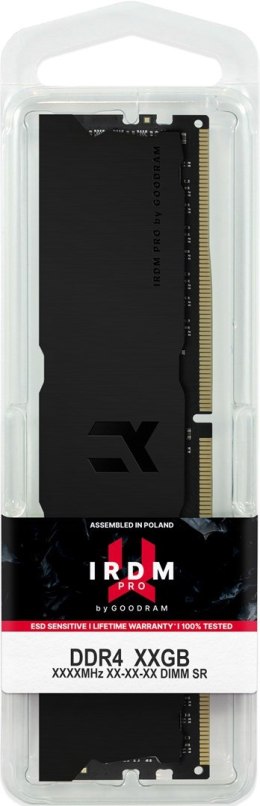 GOODRAM DDR4 IRP-K3600D4V64L18S/8G 8GB 3600MHz 18-22-22 Deep Black GoodRam