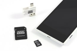Karta pamięci z adapterem i czytnikiem kart GoodRam All in one M1A4-0320R12 (32GB; Class 10; Adapter, Czytnik kart MicroSDHC, Ka GoodRam