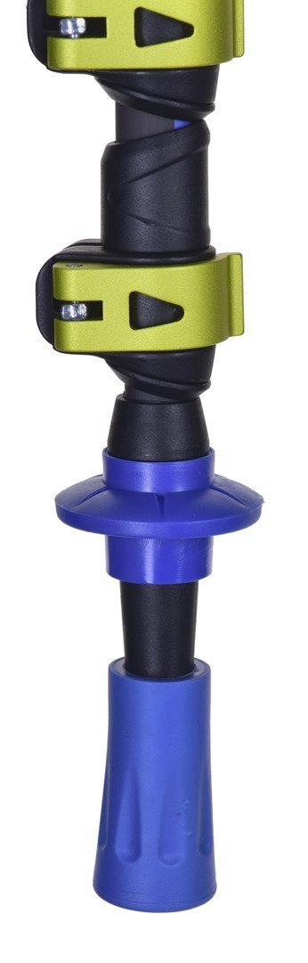 Kije Viking Carbo Lite Trekking czarno/limonkowe