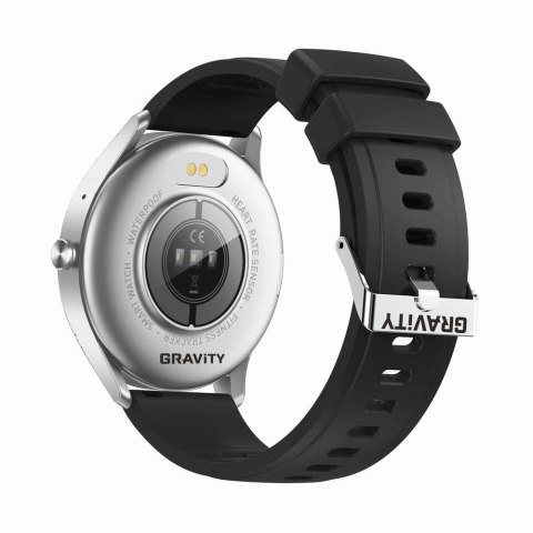 SMARTWATCH UNISEX GRAVITY GT2-6 - ROZMOWY BLUETOOTH, WŁASNE TARCZE (sg019f)