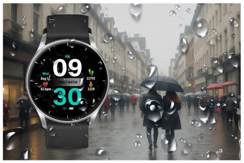 SMARTWATCH UNISEX GRAVITY GT2-6 - ROZMOWY BLUETOOTH, WŁASNE TARCZE (sg019f)