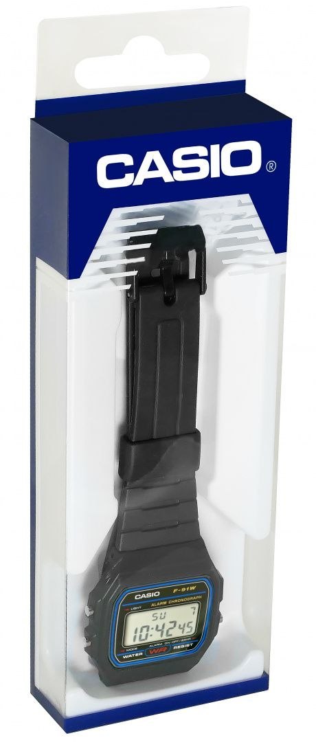 Zegarek Męski CASIO F-91W-1YER + BOX