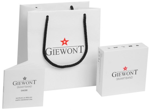 Smartwatch GIEWONT Czarno Granatowy 2 Paski GW200-6