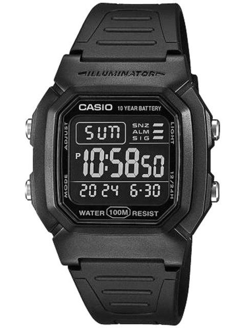 Zegarek Męski CASIO W-800H-1BVES + BOX