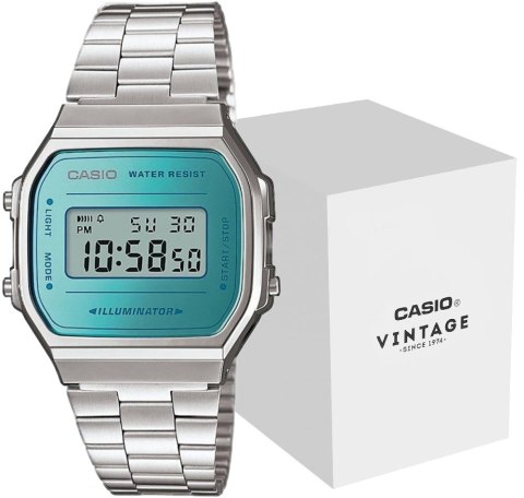 Zegarek Męski CASIO VINTAGE A168WEM-2EF + BOX
