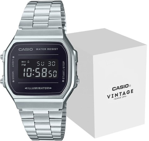 Zegarek Męski CASIO VINTAGE A168WEM-1EF + BOX