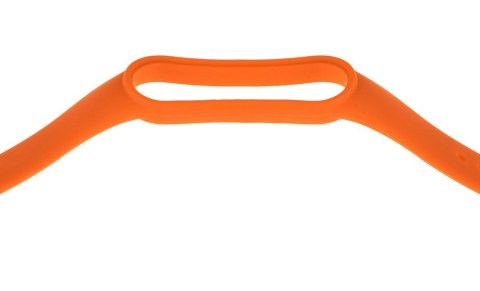 Pasek silikonowy do Xiaomi 5/6 - pomarańczowy