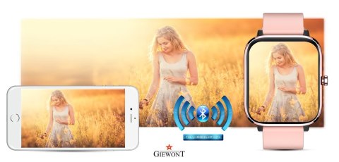 Smartwatch Giewont Różowy GW230-1 