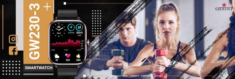 Smartwatch Giewont Różowo-Czarny GW230-3