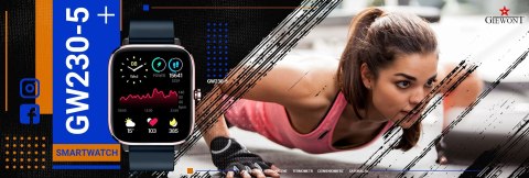 Smartwatch Giewont Różowo-Granatowy GW230-5