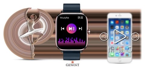 Smartwatch Giewont Różowo-Granatowy GW230-5