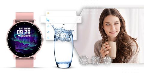 Smartwatch GIEWONT Różowy GW120-1