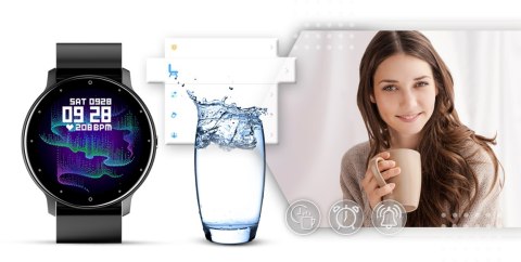 Smartwatch GIEWONT Czarny GW120-2 Pro