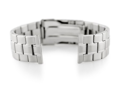 Bransoleta 606S - stalowa HQ - srebrna - 22mm