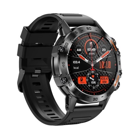 Smartwatch VELTORI VT120-1 Czarny Pasek Silikonowy