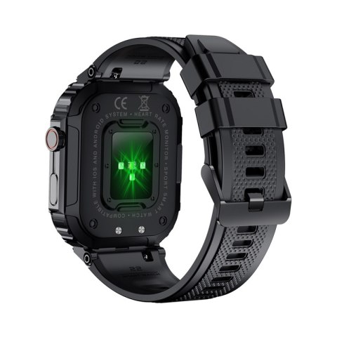Smartwatch VELTORI VT200-1 Czarny Pasek Silikonowy