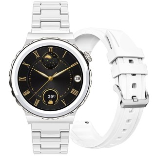 SMARTWATCH DAMSKI Rubicon RNCE92 - WYKONYWANIE POŁĄCZEŃ, CERAMIKA (sr038c)