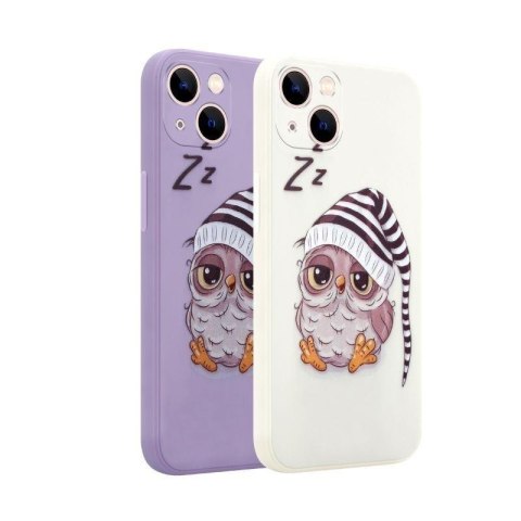MX OWL SLEEPY SAMSUNG S21 5G BEIGE / BEŻOWY