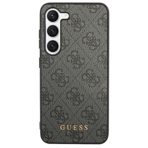 GUESS SAMSUNG S24 PLUS GUHCS24MG4GFGR METAL GOLD LOGO BLACK