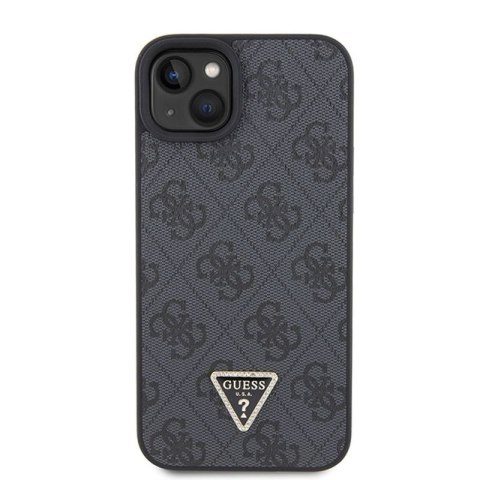 GUESS IPHONE 15 PLUS CROSSBODY METAL LOGO GUHCP15MP4TDSCPK BLACK