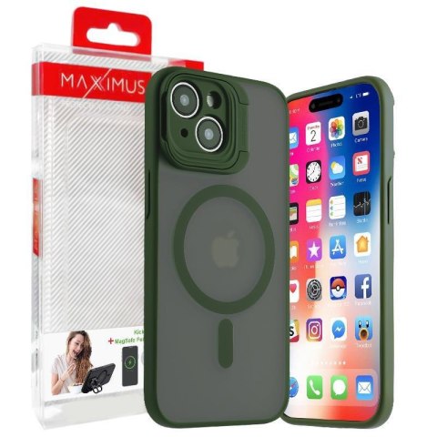 MX KICKSTAND MAGSAFE IPHONE 14 PRO 6.1 GREEN / ZIELONY