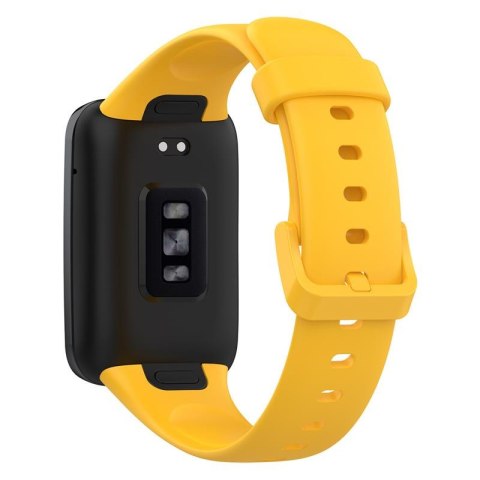 Pasek Silikonowy Mi Band 7 Pro / M7 Pro (9), YELLOW / ŻÓŁTY