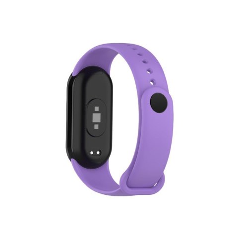 Pasek Silikonowy Mi Band 8 / M8 (4), PURPLE / FIOLETOWY