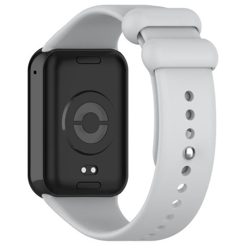 Pasek Silikonowy Mi Band 8 Pro / M8 Pro (3), GRAY / SZARY