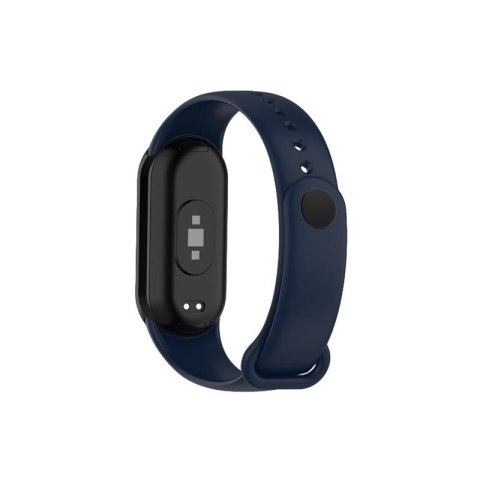 Pasek Silikonowy Mi Band 9 / M9 / 8 / M8 (12), NAVY / GRANATOWY